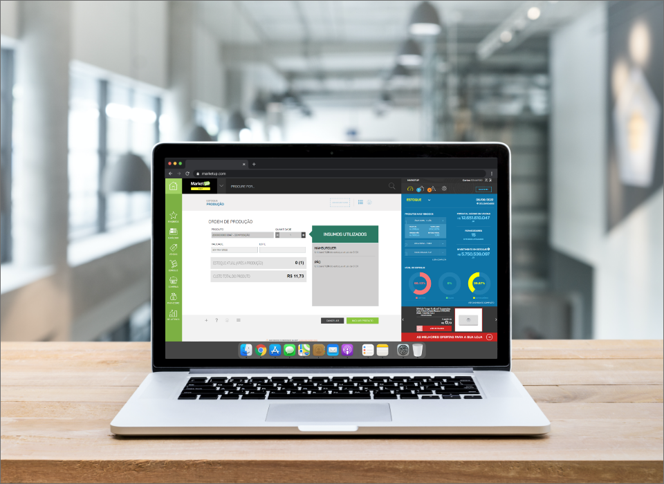 Controle de Estoque - Produção