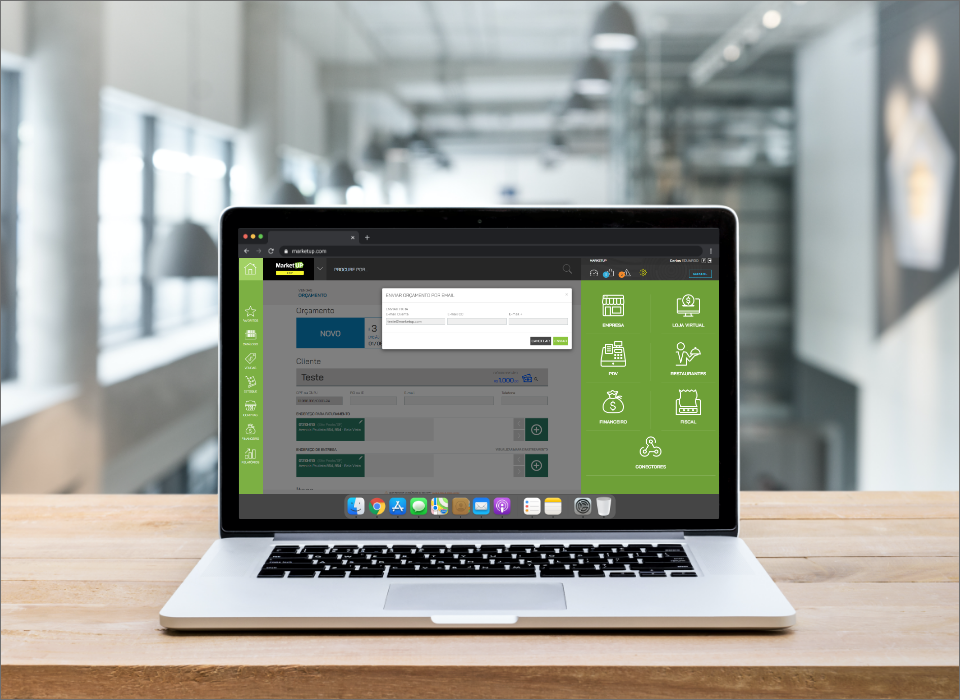 Envio de Orçamento