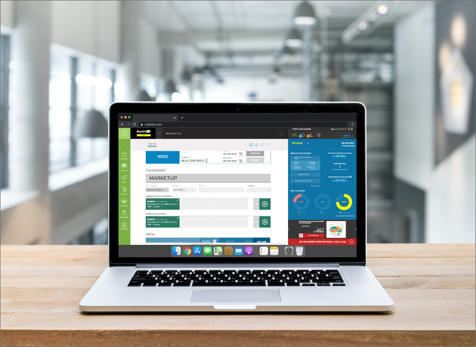 Inclusão de Fornecedores - Importação de Notas