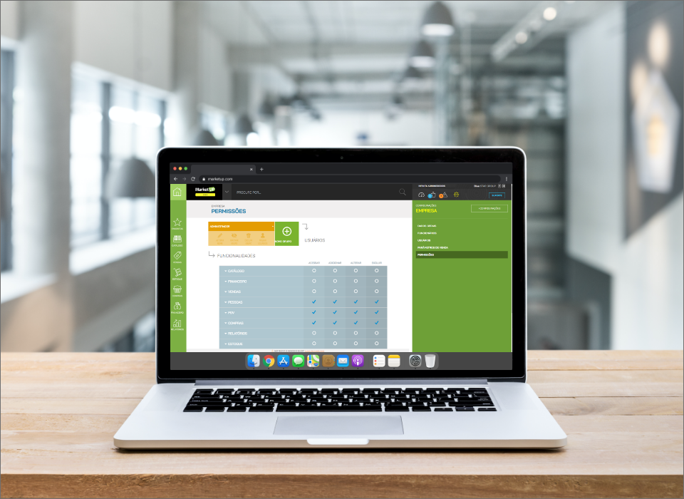 Permissionamento - Funcionários